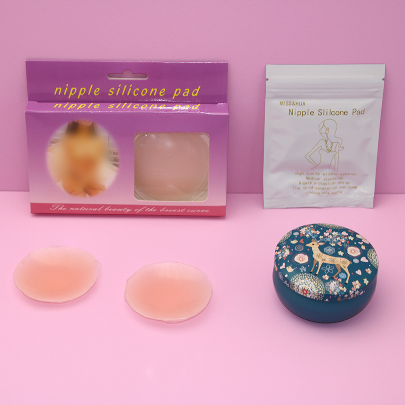 Picture of Breast Patch Wholesale Summer Disposable Breast Patch Small Breast Thin Transparent Silicone Breast Patch Nipple Patch Waterproof Dress for Women