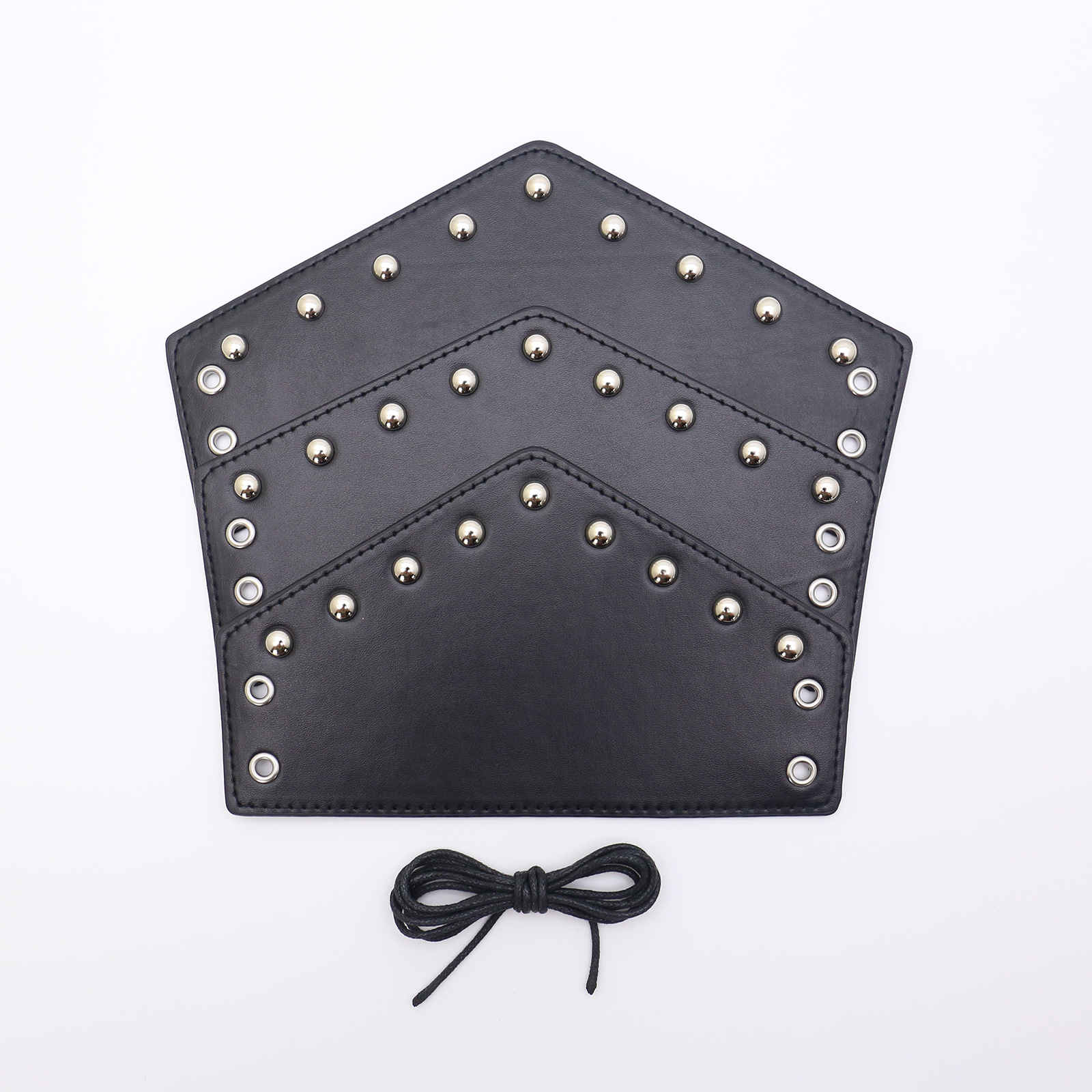 Picture of Cross-border Medieval Men's Leather Bracer Retro Punk Hand Guard Carnival cosplay Costume Accessories Arm Guard