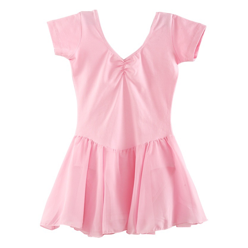 Kindergarten Girls' Ballet Ethnic Dance Practice Clothes Open Children's High Elastic Cotton Performance Clothes June 1 Performance Clothes