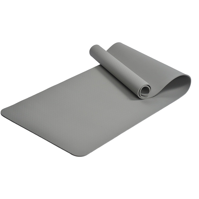 Cross-border exclusive for TPE yoga mat manufacturers single and double color with mesh bag thickened and widened fitness mat floor mat home wholesale