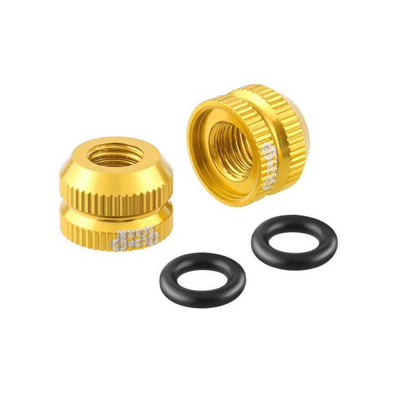 Picture of MUQZI mountain road dead fly bicycle French nozzle NUT vacuum tire air nozzle nut inner tube valve