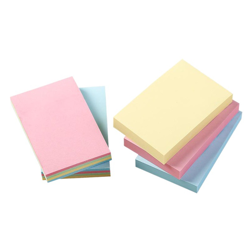 Office Stationery Sticky Notes in Stock Student Small Note Pad Tearable Creative Cute Note Index Note Paper Wholesale