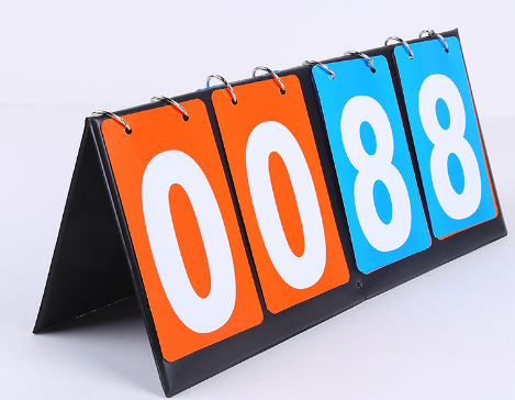Picture of Competition Scoreboard Three-Digit Football Multi-Functional Basketball Scoreboard Table Tennis Scorer Four-Digit Scoreboard