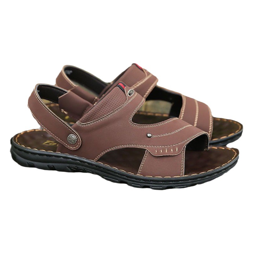 Summer Sandals Men's Non-slip Soft Sole Summer New Fashion Casual Explosions Wear-resistant Outer Wear Beach Sandals for Men