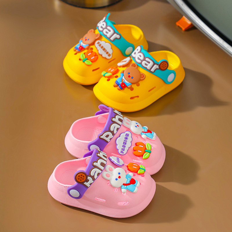 Picture of New Outwear Boys Children 2-6 Years Old Toddler Cute Cartoon Non-slip Girls' Baby Cave Shoes