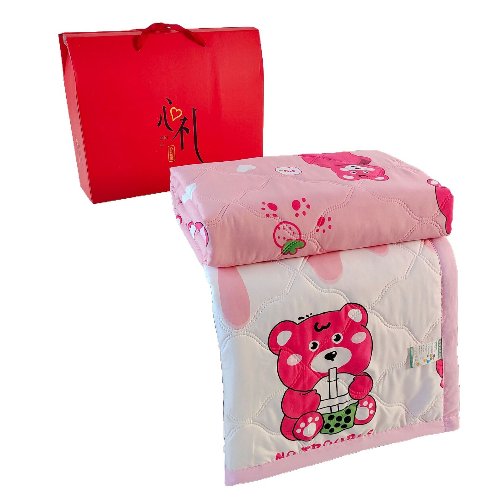 Picture of New store celebration gift quilt summer quilt air conditioning quilt opening gift quilt will sell gift quilt thin quilt printable lo