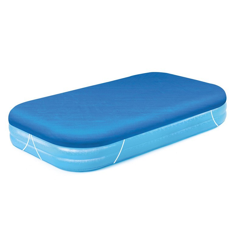 Picture of 58108 Square Inflatable Swimming Pool Cover Swimming Pool Dust Cover Thickeneded Pe Swimming Pool Cover
