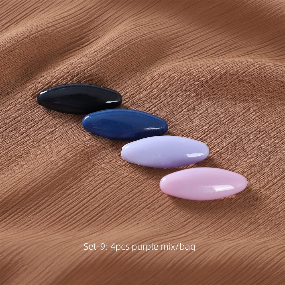 Picture of Cross-Border Plastic Color Safety Pin Hijab Pin Silk Scarf Clip Neck Clip Scarf Buckle Anti-Exposure Pin Drop Shipping