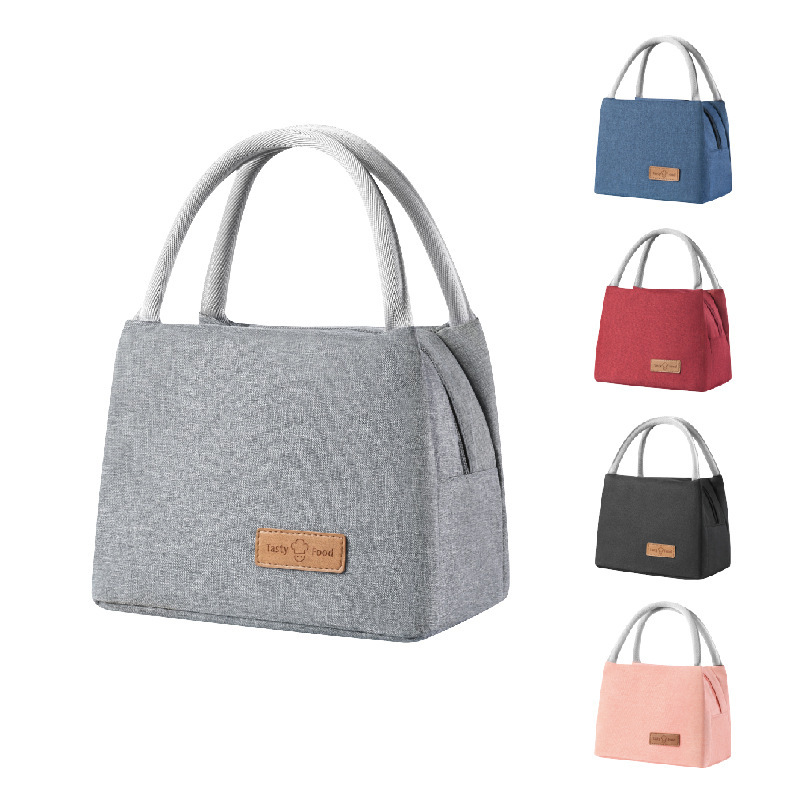 Outdoor picnic bag portable insulation bag hand-held lunch bag student lunch box bag thickened aluminum foil work lunch bag