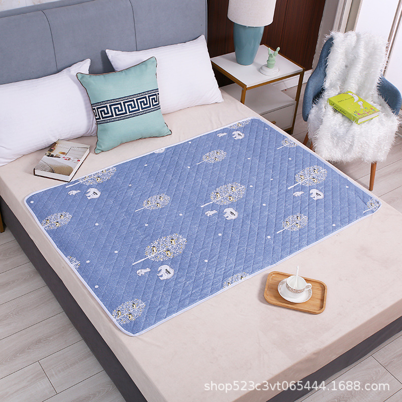 Picture of Auntie pad leak-proof waterproof washable female student dormitory menstrual period mattress side leakage prevention aunt period integrated small mattress