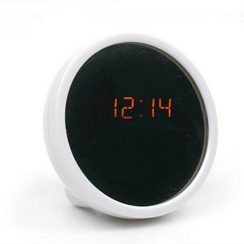 Magic Mirror clock led clock (it is also a mirror) South Korea Creative mute personalized electronic alarm clock