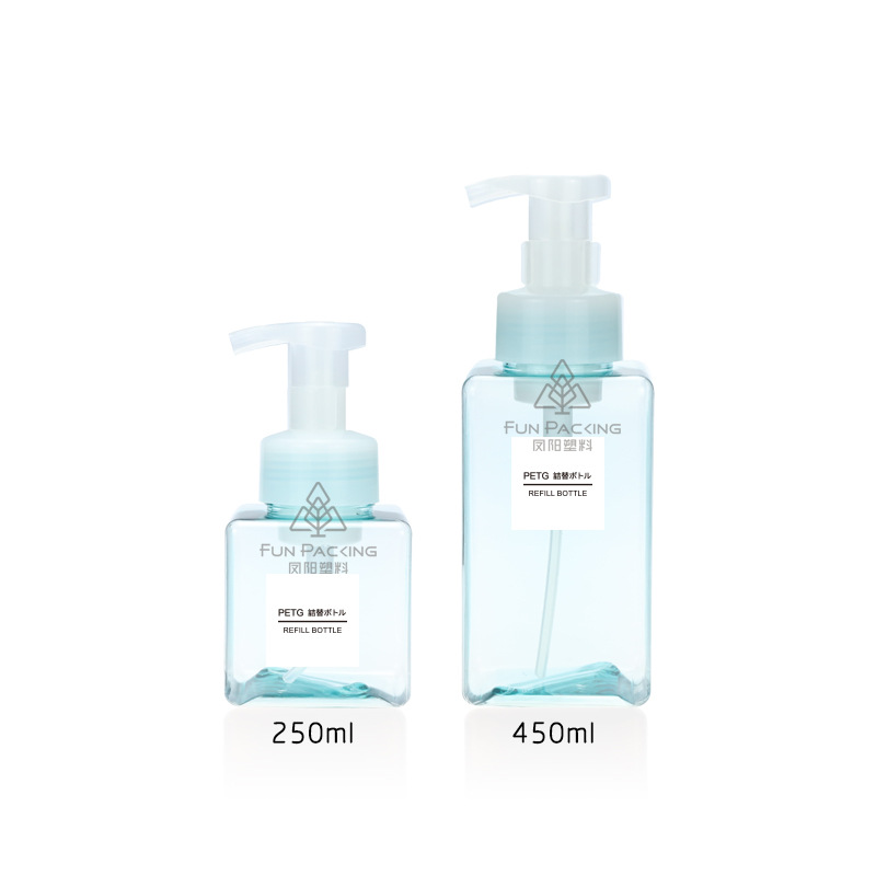 Picture of Spot Mousse Foaming Bottle 250ml Shower Gel Hand Sanitizer Bottle 450ml Square Foam Bottle 650ml Sub-Bottle