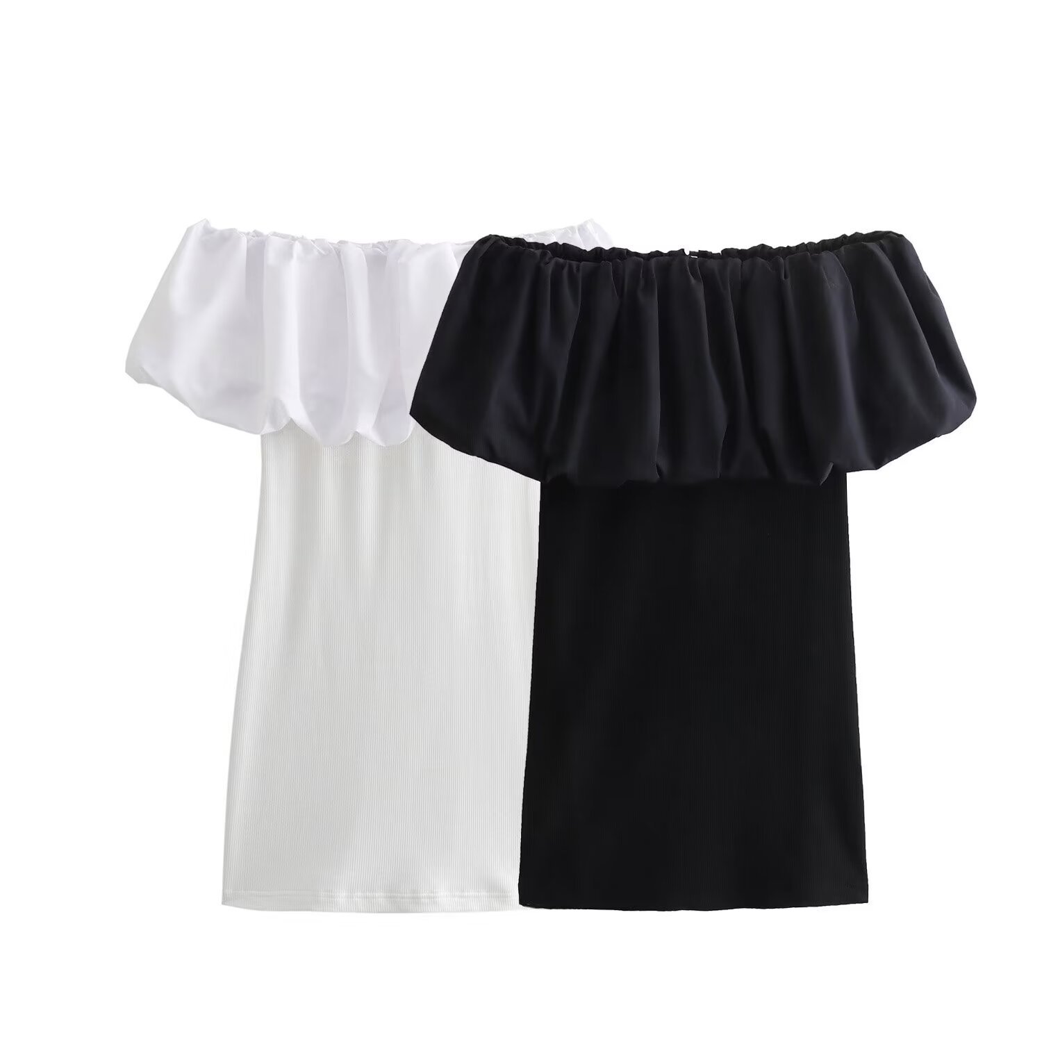 Picture of 2024 Amazon European and American-style Summer Women's Clothes Sleeveless Slim-fit Pleated Shoulder dress Women's K41181