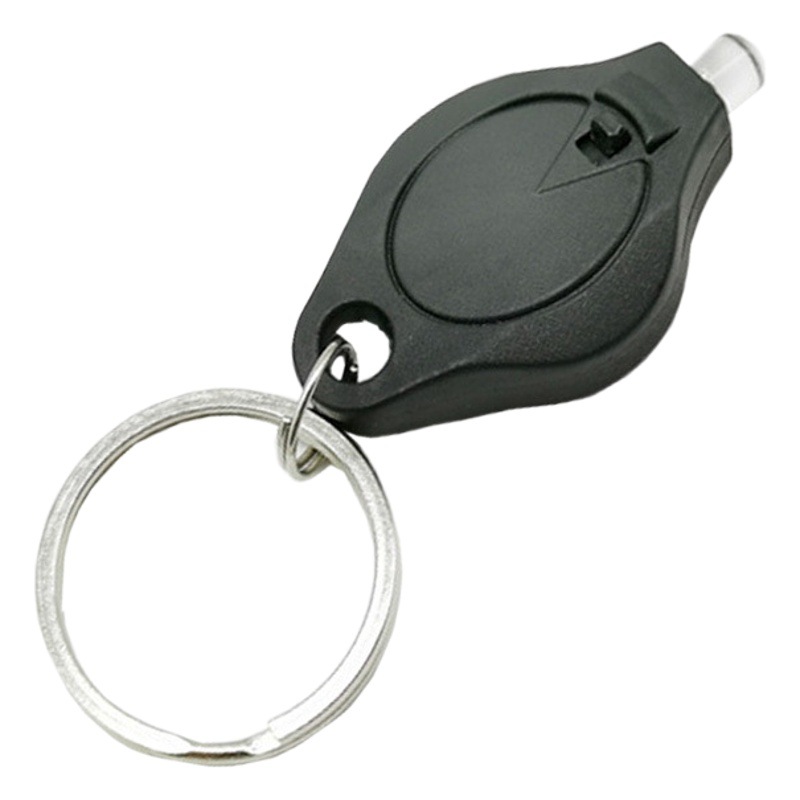 365Uv Purple Light Money Detector Diamond-Shaped Light Ultraviolet Keychain Fluorescent Portable Money Detector Light