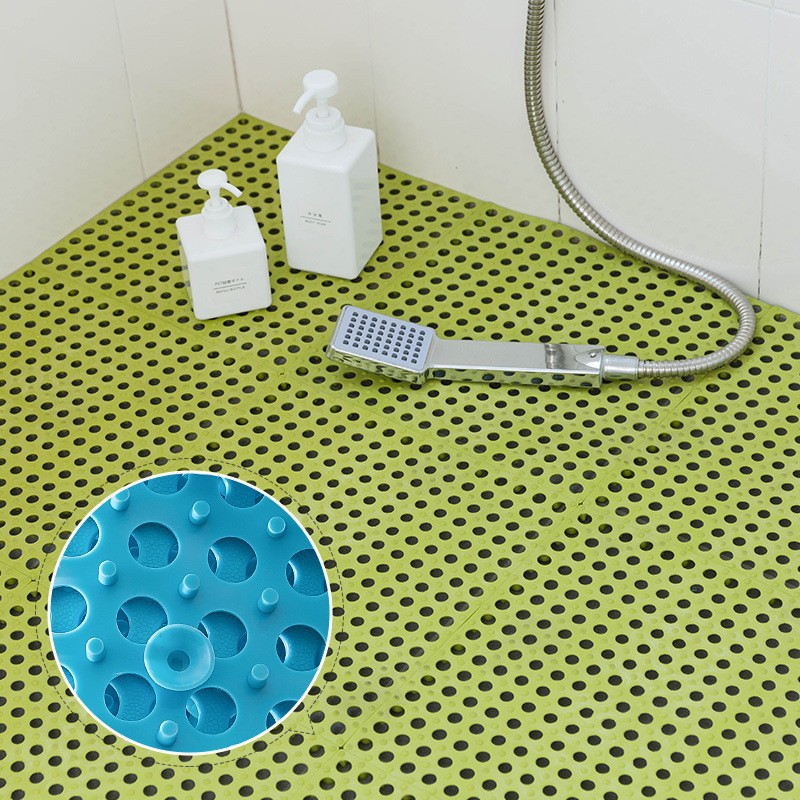 Picture of 30*30 Suction Cup Bathroom Anti-Slip Mat for Shower Room, Bath, Restroom, Toilet Floor Mat, Special for Bathroom Use