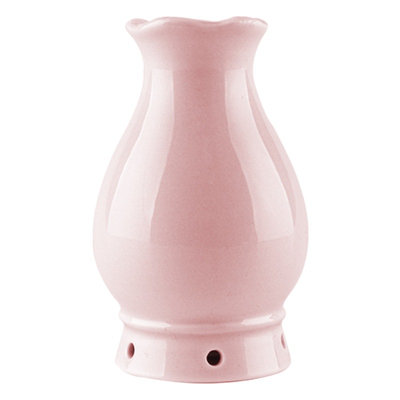 Facial Peach Blossom Moxibustion Jar Ceramic Portable Moxibustion Multifunctional Household Fire Dragon Jar Purple Sand Scraper Small Moxibustion Tool Fumigation Instrument