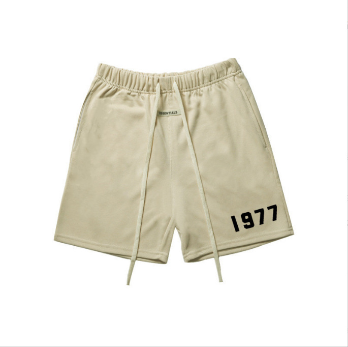 Picture of European and American GOD Shorts Men's High Street Trend Season 8 1977 Line 22S Retro Loose Sports Casual Shorts