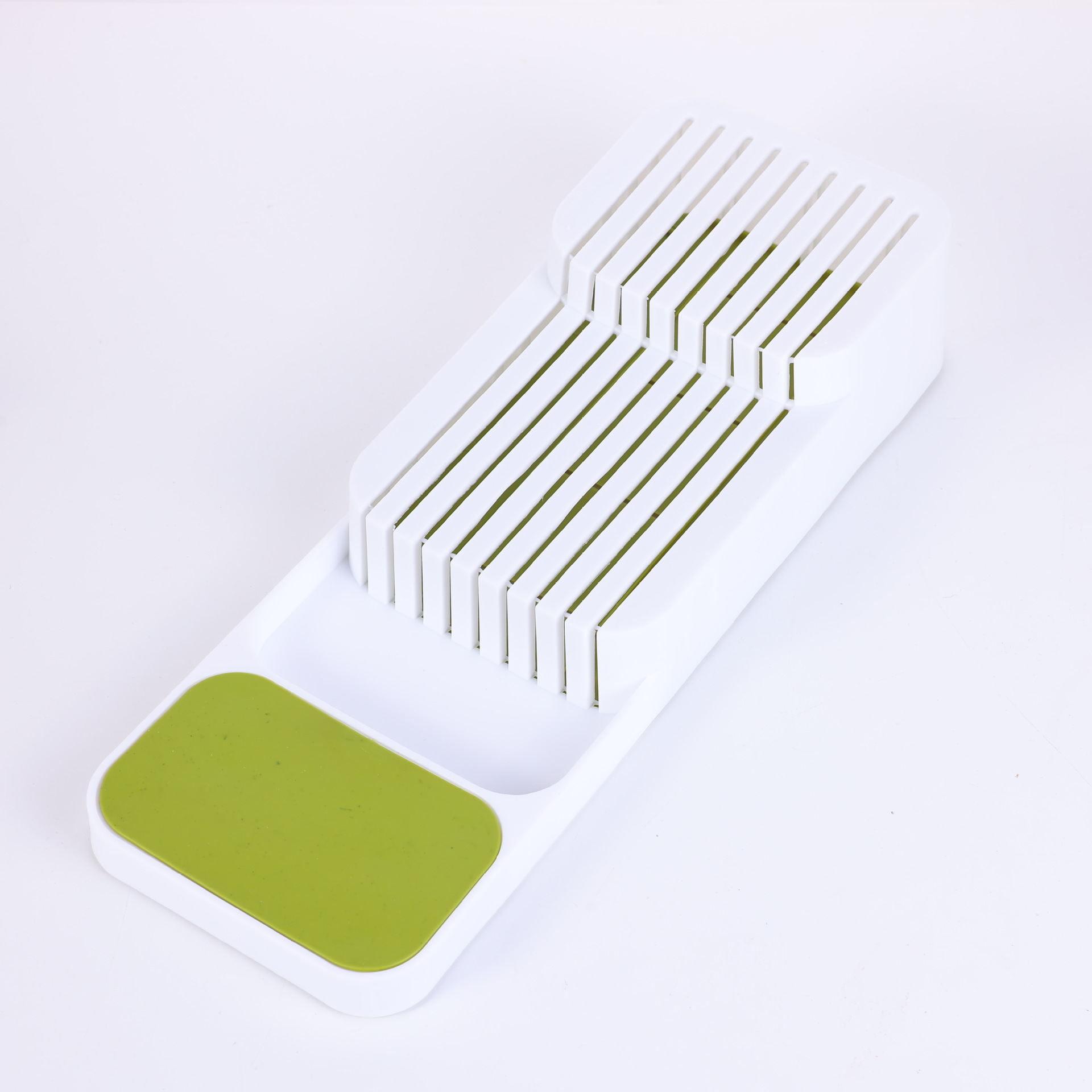 Picture of Cross-border New Fruit Cutter Storage Box Drawer Kitchen Plastic Cutter Storage Box Organize Kitchen Utensils