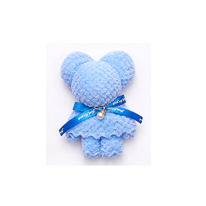 Picture of Bear Towel Accompanying Gift Wedding Gift Pineapple Pattern Wedding Gift Annual Meeting Wedding Shaped Towel Opening Ceremony