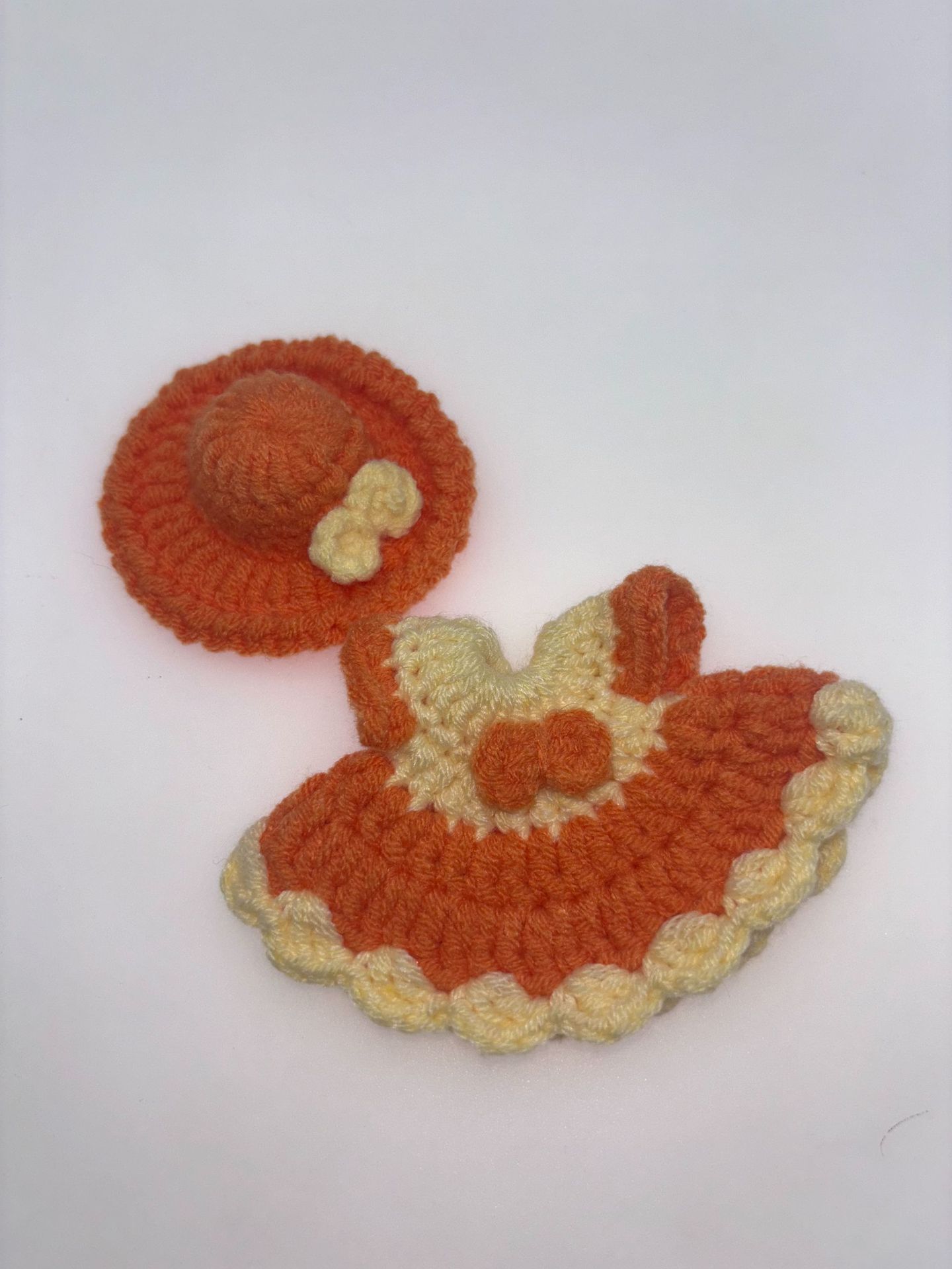 Picture of New Doll Wool Hand-Knitted Skirt, Dog Crochet Clothes, Pendant Clothing