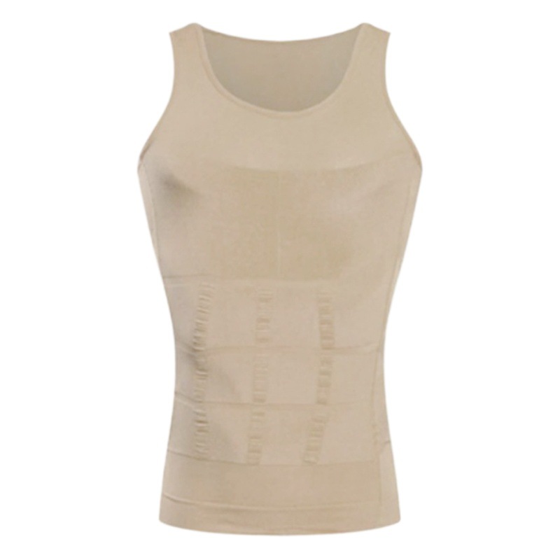 Men's Body Shaping Clothing 140D Abdominal Tight Body Shaping Underwear High Elastic Sports Slim-fit Camisole Manufacturers