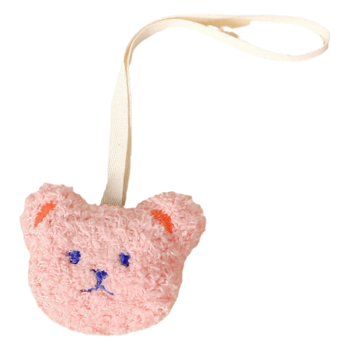 INS foreign trade hot selling baby pacifier chain cute plush bear baby pacifier clip lanyard pacifier ornaments