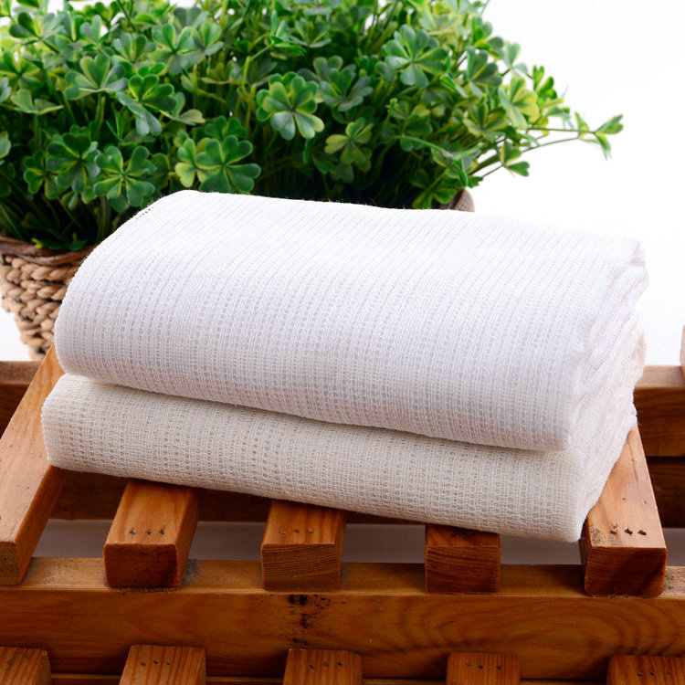 Picture of Manufacturer Supplies 2m Small Plaid Threaded Mosquito Net Cloth Home Textile Cloth Polyester Cotton Gauze Table Cloth