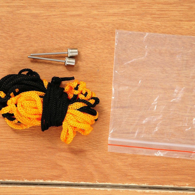 Picture of Manufacturer Wholesale Portable Volleyball Basketball Football Net Bag Ball Net Bag Thick Black and Yellow Ball Pocket and Air Needle