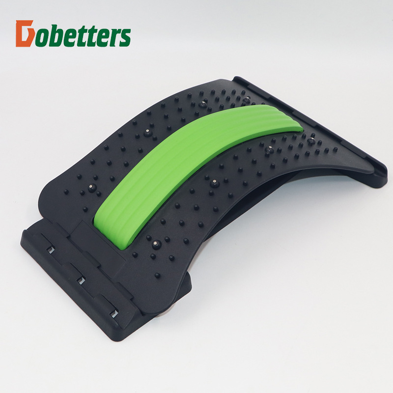 Picture of Acupuncture and Moxibustion Magnet Lumbar Massager Tilt Lumbar Plate Cervical Lumbar Orthosis Lumbar Stretch Traction Plate