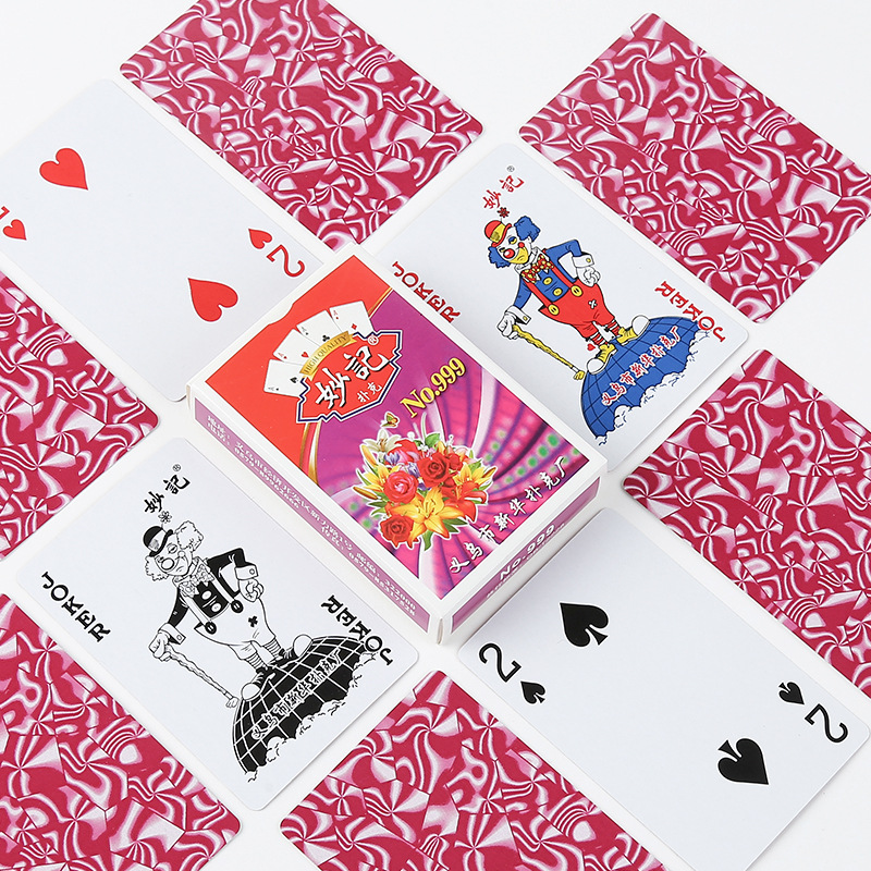 Picture of Miaoji Playing Cards Large Quantity Wholesale Cheap Family Party Competition Entertainment Games Poker Boutique Poker Playing Cards