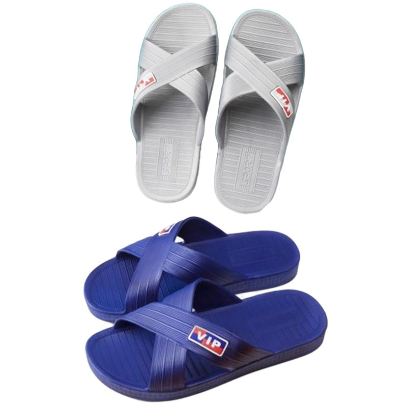 Picture of Extra Large Size Slippers Summer Men's Waterproof Non-Slip Bathroom Slippers Outer Wear Wear-Resistant Pvc Plastic Slippers Wholesale