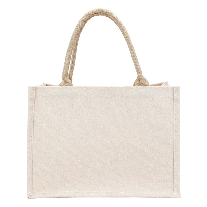 Canvas Bag Spot Blank Stereo Canvas Bag Ins High-End DIY Satchel Canvas Tote Bag Bleached Paint Canvas Bag