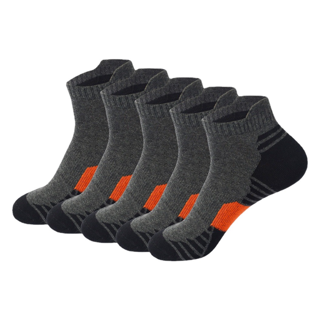 Socks Men's Short Socks Summer Thin Mesh Men's Breathable Low-Cut Cotton Socks Short Sports Socks Deodorant Men's Socks
