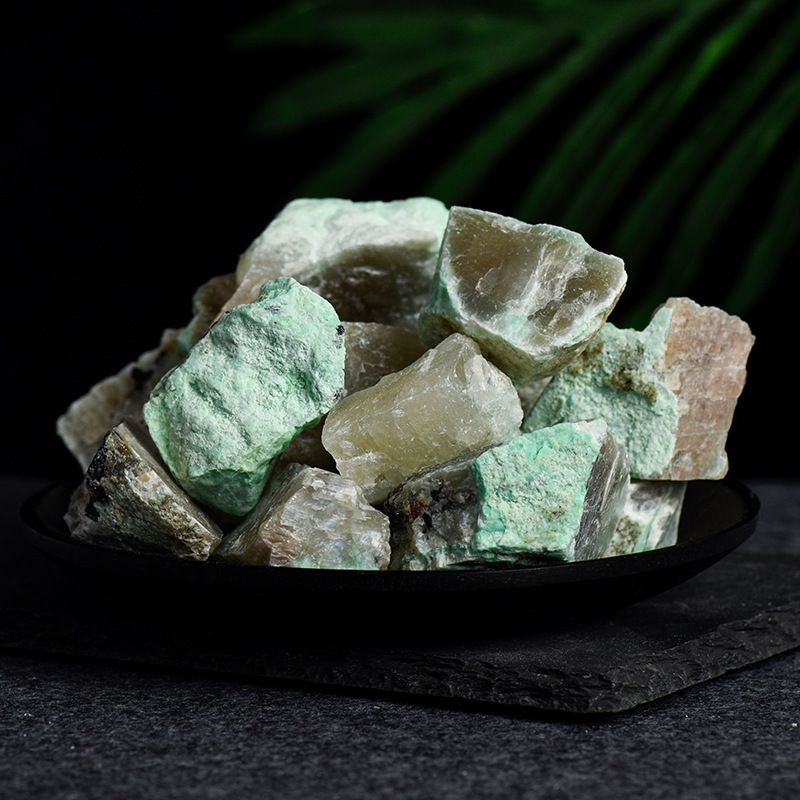 Picture of Spot wholesale Crystal raw stone aromatherapy stone scented stone natural powder Crystal Green fluorite amethyst Citrine Crystal Stone