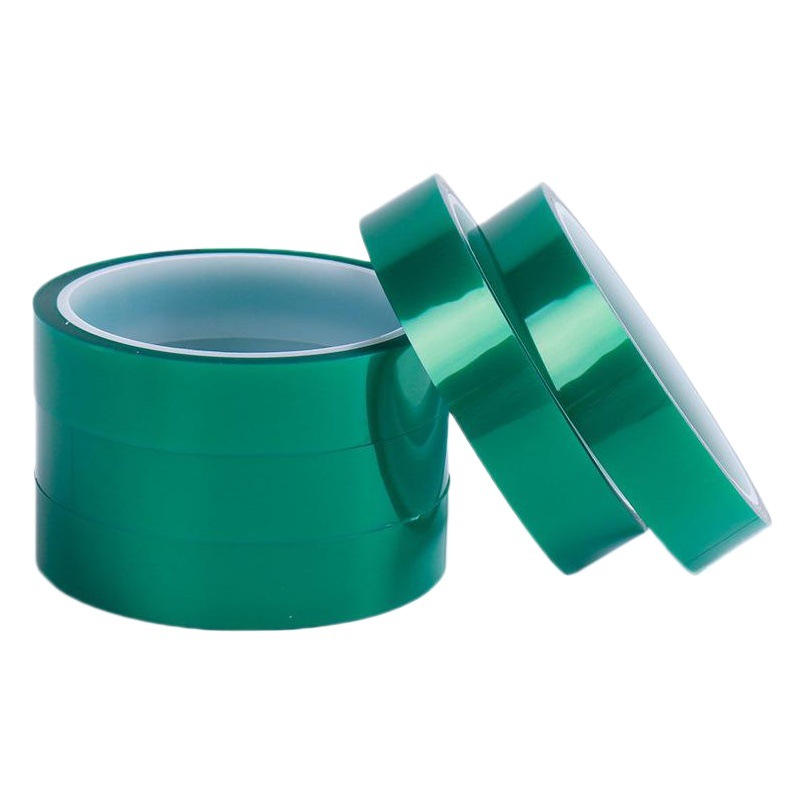PET green high temperature tape electroplating circuit board masking tape single-sided blue high temperature tape insulation tape