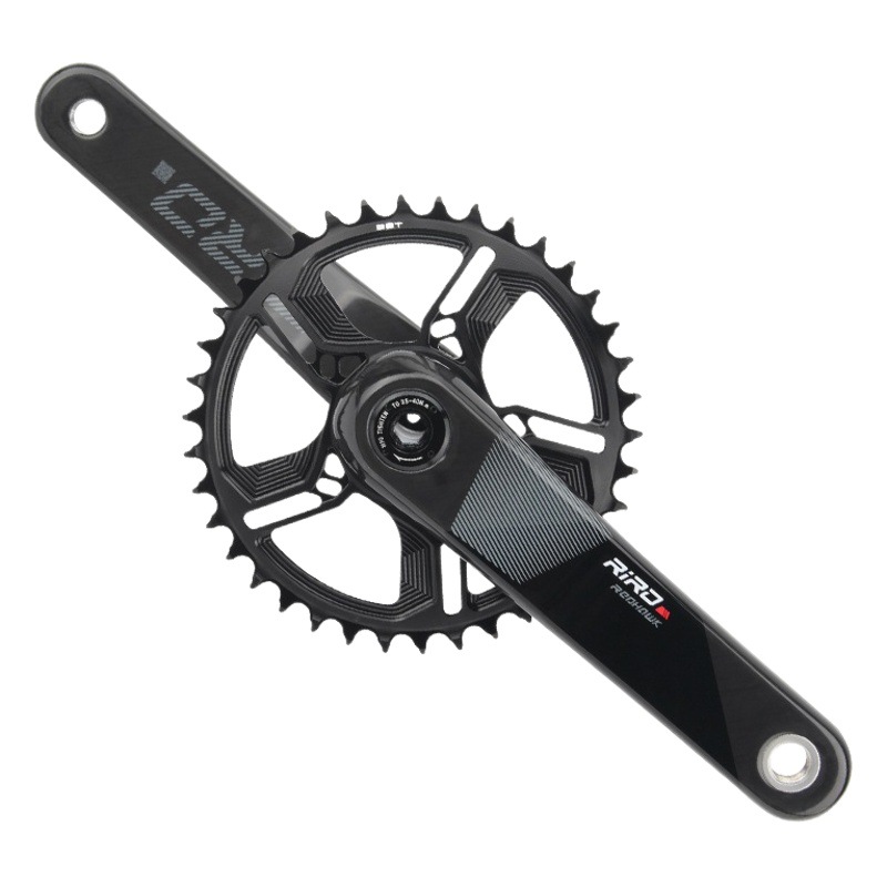 RIRO mountain bike full carbon fiber crank tooth plate DUB29MM straight-mounted GXP ultra-light power meter crank