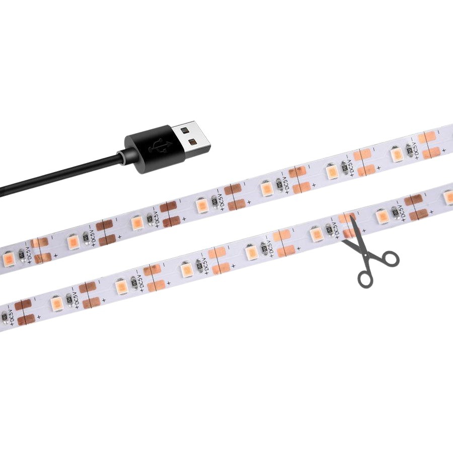 USB plant light strip 5V plant growth light strip 2835 lamp bead growth light strip full spectrum plant light AliExpress