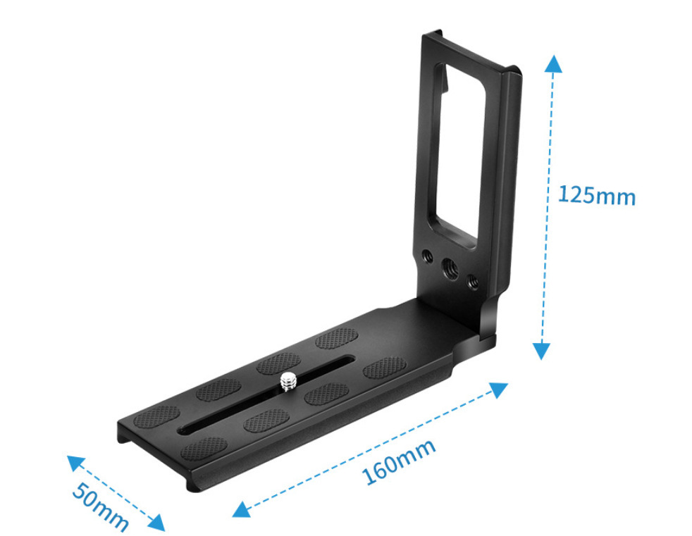 Picture of SLR camera L-type pan/tilt quick release board Kafei board L-type MPU-105L board vertical clapper metal L-type quick release board