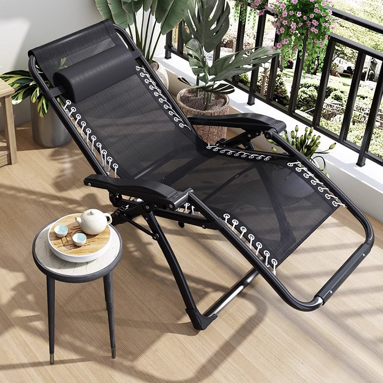 Recliner Lunch Break Folding Chair Office Napping Bed Backrest Sofa Lazy Chair Balcony Home Leisure Recliner