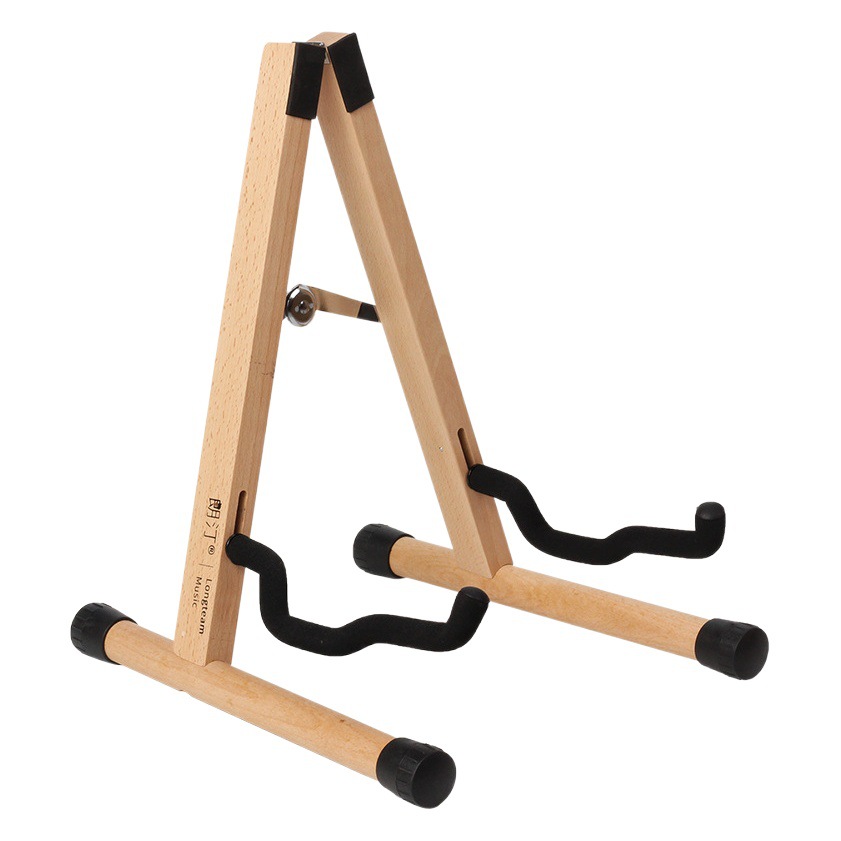 Beech Guitar Wooden Stand Support Stand Folk Guitar Stand Electric Guitar Stand Creative Removable Bass Stand