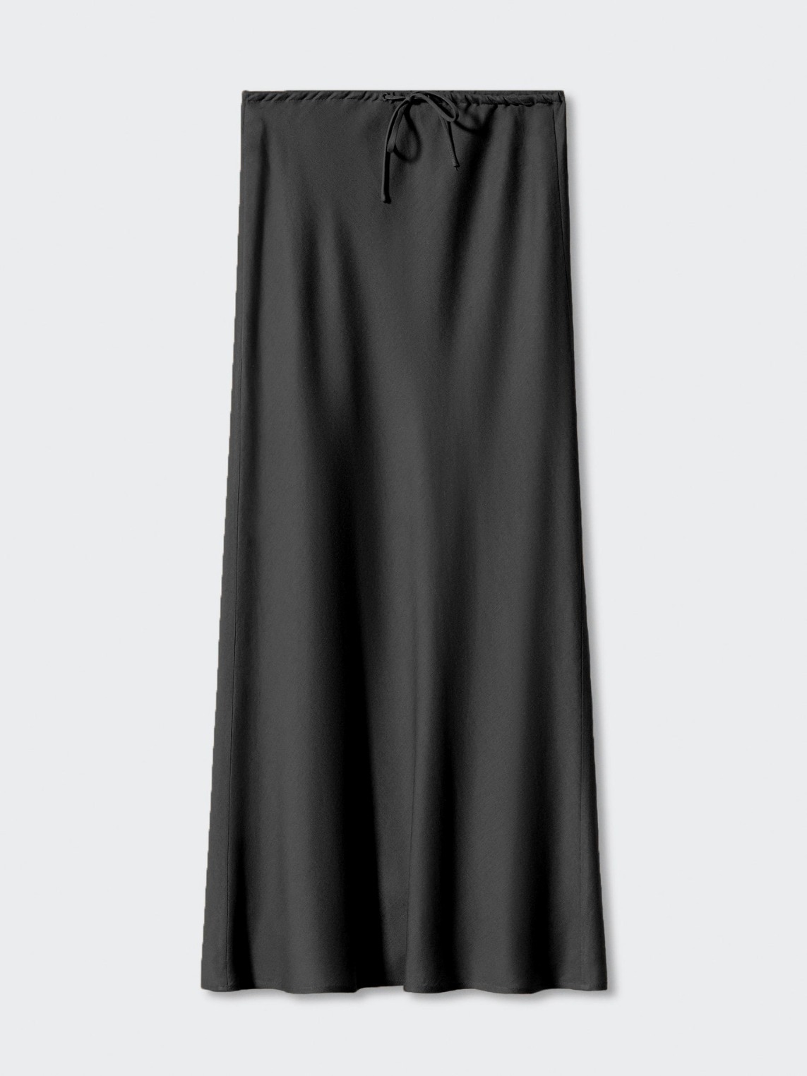 Picture of 2024 Amazon high quality satin long skirt high waist drawstring lace-up solid color skirt female cross-border women's clothing in stock