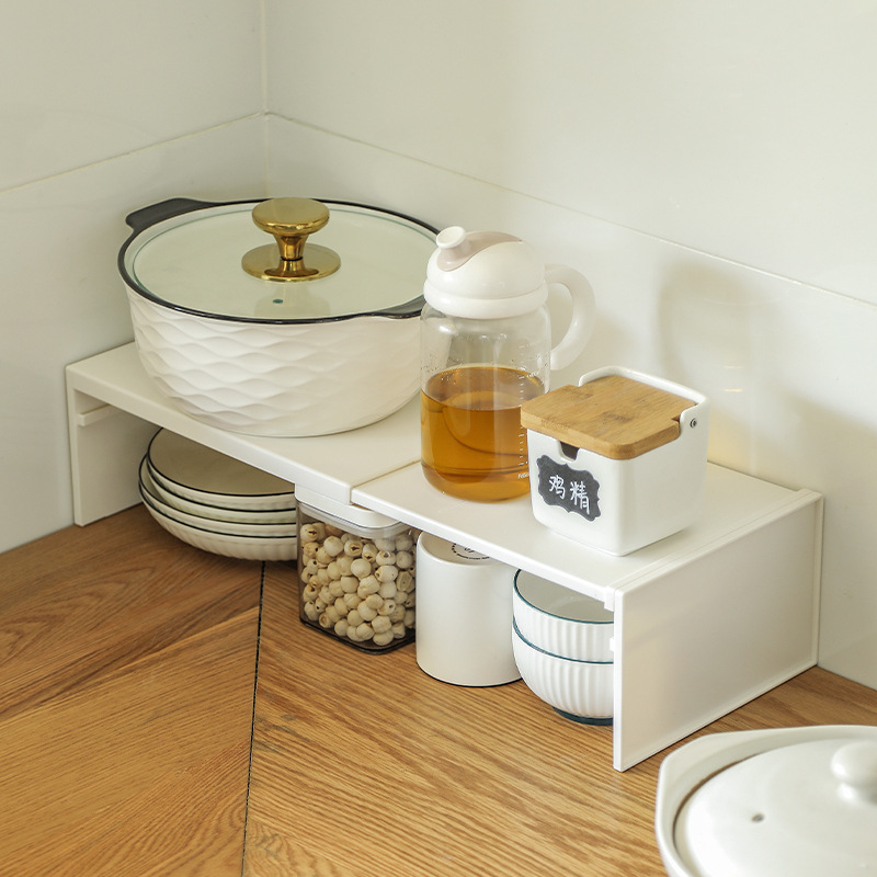 Picture of Kitchen shelf space-saving cabinet shelf storage rack table layered multi-functional seasoning rack household shelf