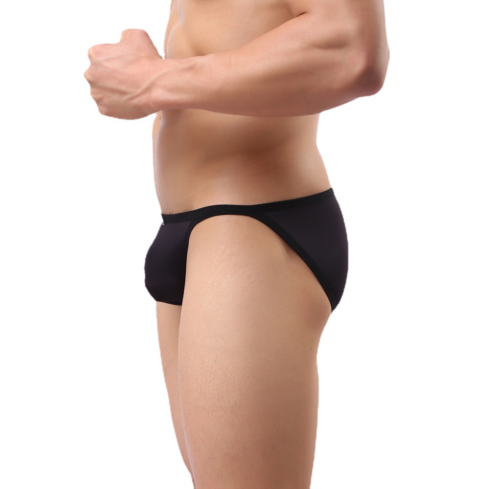 Picture of Cross-Border factory direct supply wholesale pants men's briefs men's ice silk underwear simple sexy B329