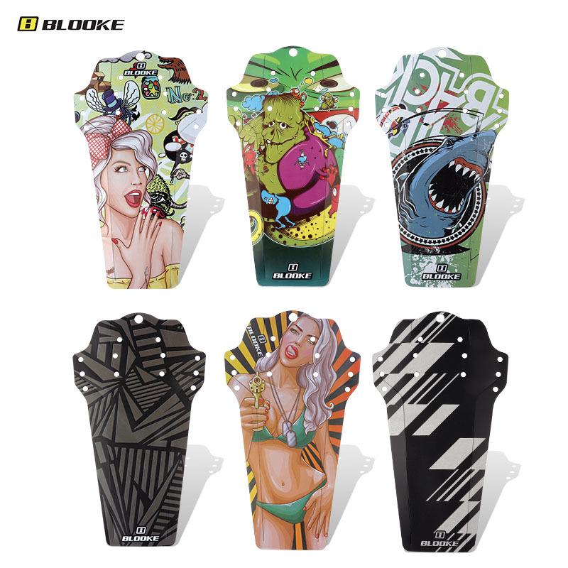 Mountain Bike Fender, Extended Rain Shield, Road Bike Mud Removal, Front and Rear Wheels, Bicycle Accessories