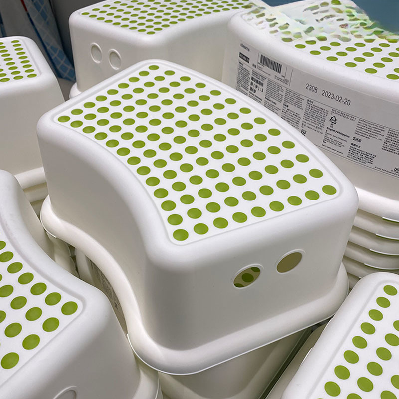 Children's stool, home bathroom stepstool, small stool, baby anti-slip washing footstool, footrest, toilet stool
