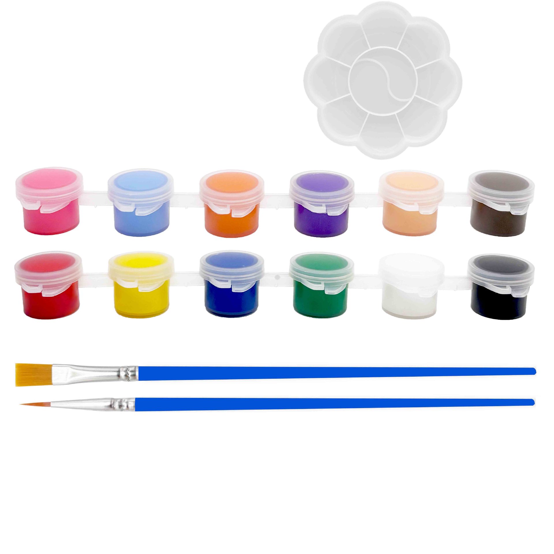 Picture of Children's Waterproof Acrylic Pigment Strip Kindergarten DIY Fine Arts Graffiti Gypsum Pigment Kite Painting Pigment