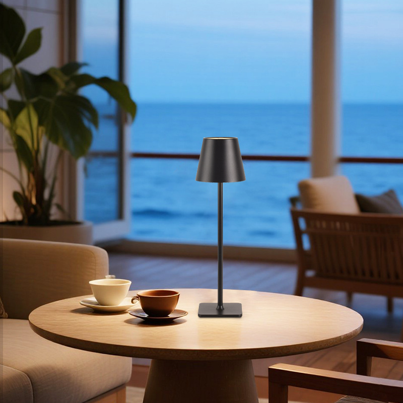 Cross-border wholesale LED high leg lamp outdoor camping homestay decoration lamp bedroom bedside night light ambient light