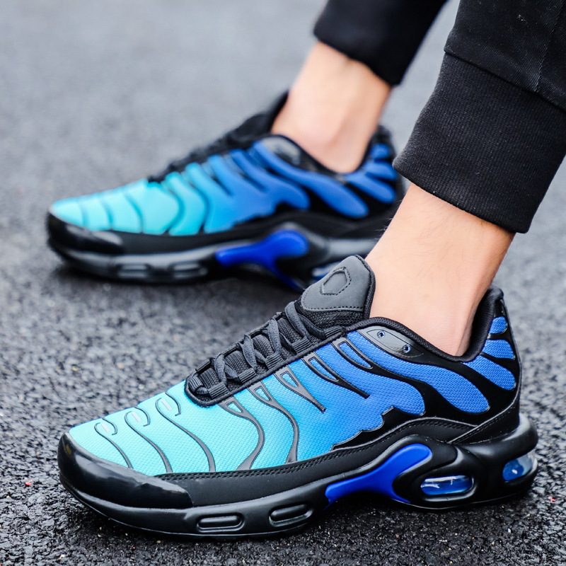 Spring Breathable Men's Shoes Fashionable Air Cushion Shoes Men's Couple Running Shoes Men's sneaker Casual Mesh plus size Shoes
