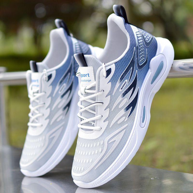 Summer men's shoes ice silk mesh shoes casual running sneaker Internet celebrity fashion shoes breathable Men's shoes for students