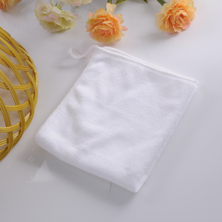 Picture of Fiber towel thickened each size small square household cleaning cloth absorbent household cleaning support logo